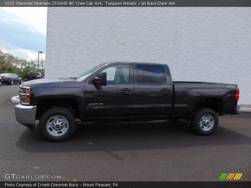 Tungsten Metallic / Jet Black/Dark Ash 2015 Chevrolet Silverado 2500HD WT Crew Cab 4x4