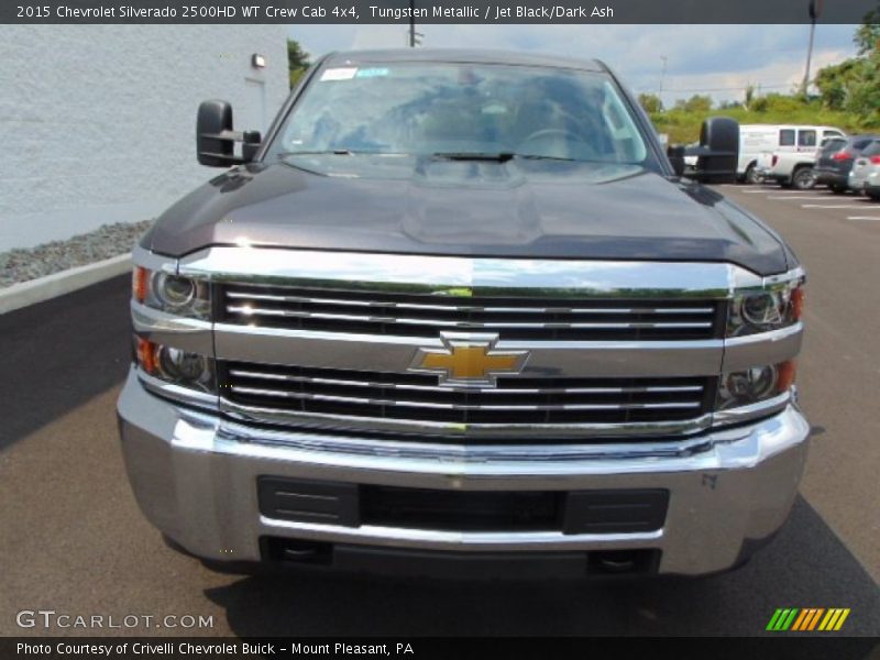 Tungsten Metallic / Jet Black/Dark Ash 2015 Chevrolet Silverado 2500HD WT Crew Cab 4x4