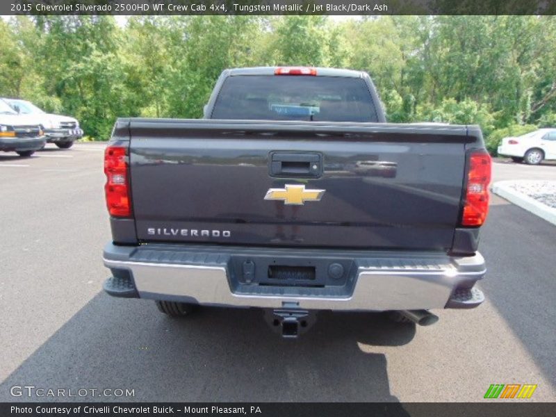 Tungsten Metallic / Jet Black/Dark Ash 2015 Chevrolet Silverado 2500HD WT Crew Cab 4x4