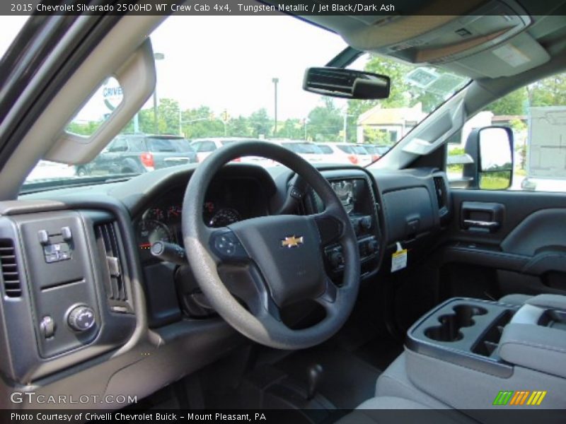 Tungsten Metallic / Jet Black/Dark Ash 2015 Chevrolet Silverado 2500HD WT Crew Cab 4x4