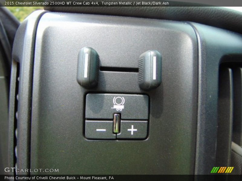 Tungsten Metallic / Jet Black/Dark Ash 2015 Chevrolet Silverado 2500HD WT Crew Cab 4x4