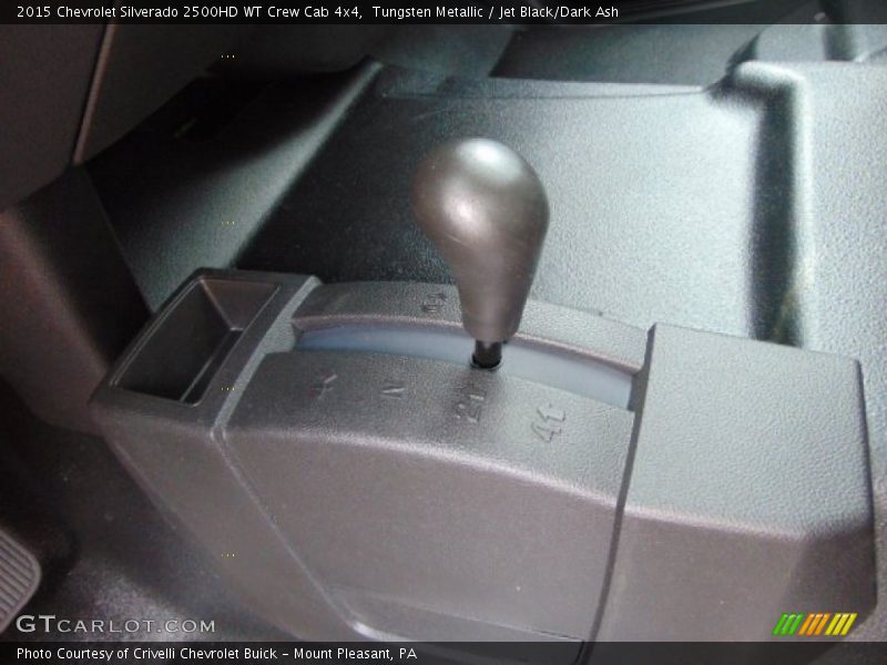 Tungsten Metallic / Jet Black/Dark Ash 2015 Chevrolet Silverado 2500HD WT Crew Cab 4x4