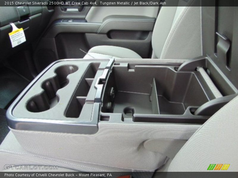 Tungsten Metallic / Jet Black/Dark Ash 2015 Chevrolet Silverado 2500HD WT Crew Cab 4x4