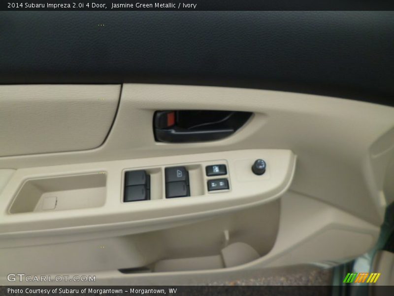 Jasmine Green Metallic / Ivory 2014 Subaru Impreza 2.0i 4 Door