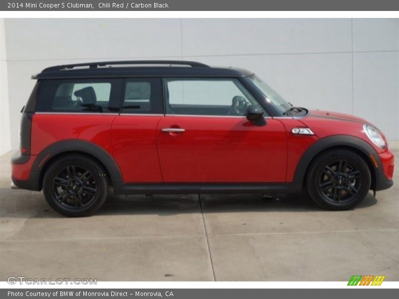  2014 Cooper S Clubman Chili Red