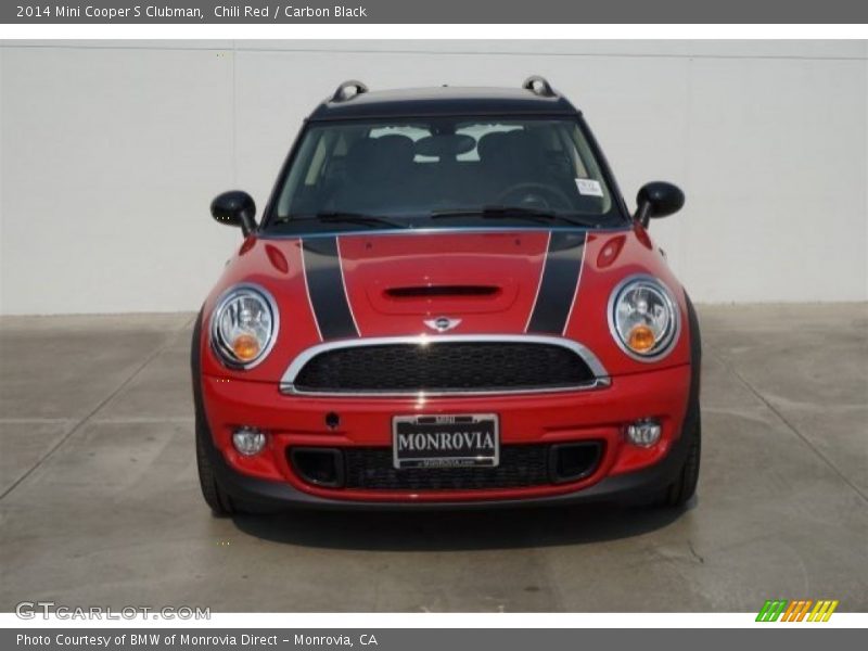 Chili Red / Carbon Black 2014 Mini Cooper S Clubman