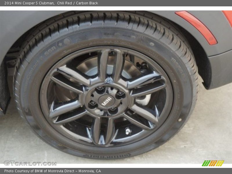 Chili Red / Carbon Black 2014 Mini Cooper S Clubman