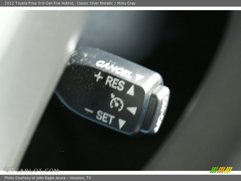Classic Silver Metallic / Misty Gray 2012 Toyota Prius 3rd Gen Five Hybrid