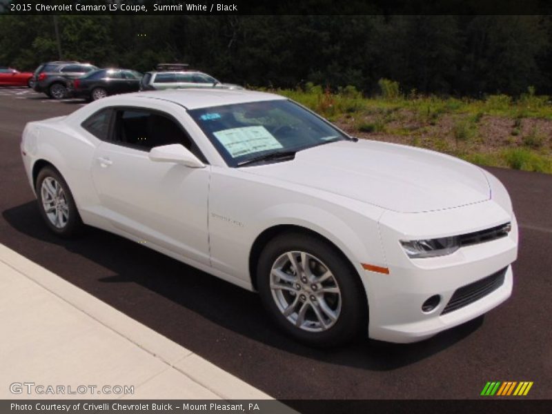Front 3/4 View of 2015 Camaro LS Coupe