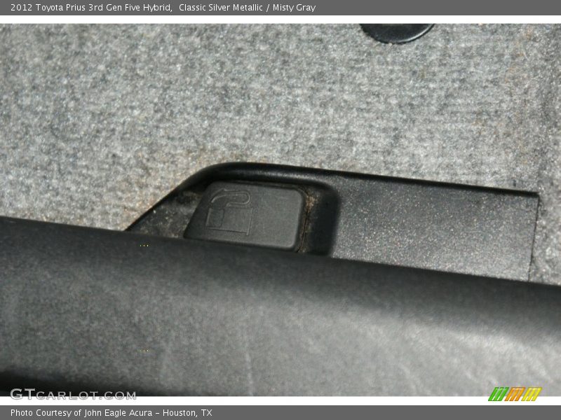 Classic Silver Metallic / Misty Gray 2012 Toyota Prius 3rd Gen Five Hybrid