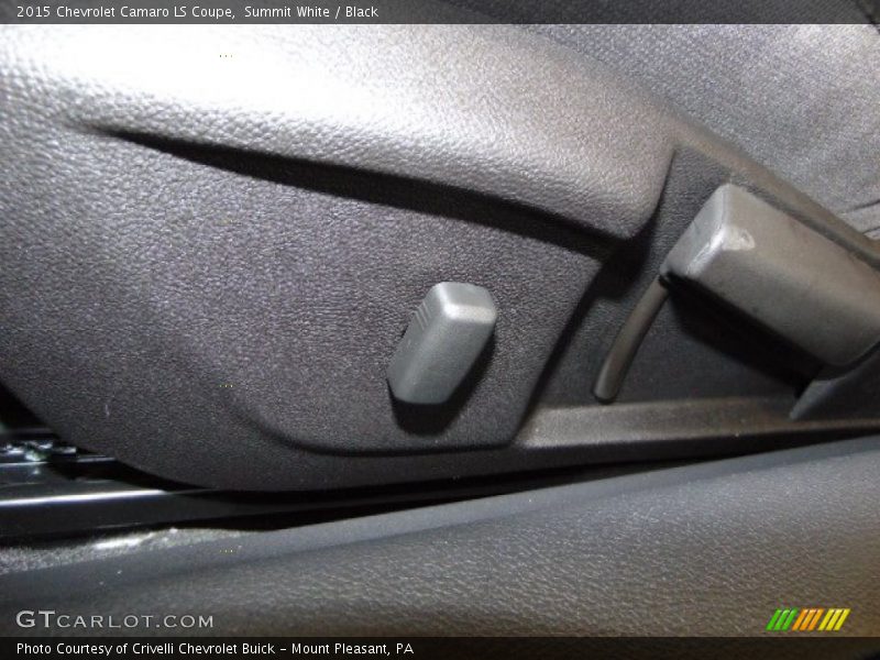 Summit White / Black 2015 Chevrolet Camaro LS Coupe