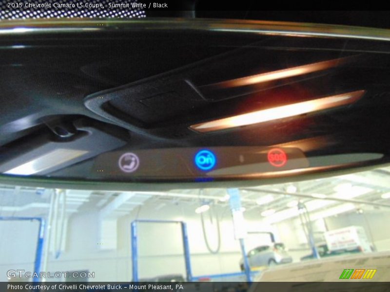 Summit White / Black 2015 Chevrolet Camaro LS Coupe