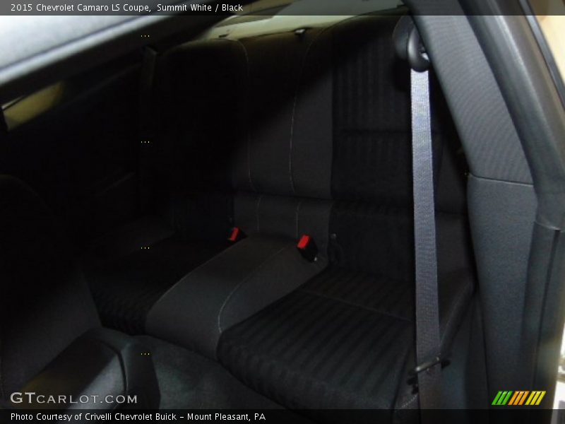 Summit White / Black 2015 Chevrolet Camaro LS Coupe