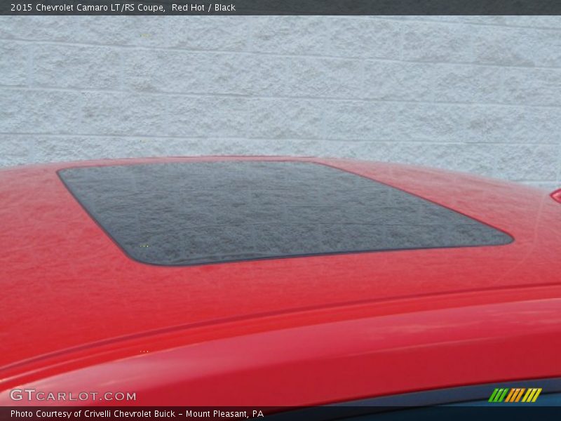 Red Hot / Black 2015 Chevrolet Camaro LT/RS Coupe