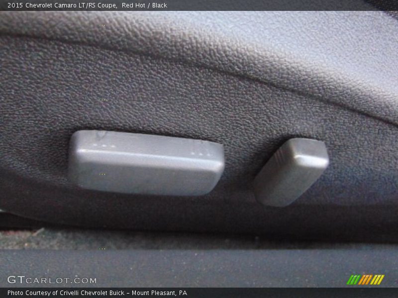 Red Hot / Black 2015 Chevrolet Camaro LT/RS Coupe