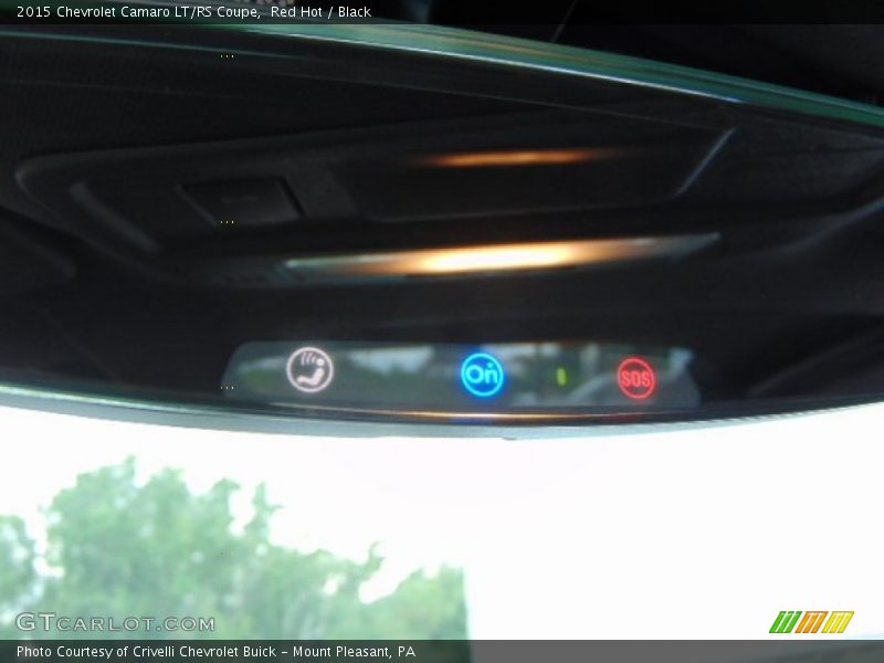 Red Hot / Black 2015 Chevrolet Camaro LT/RS Coupe