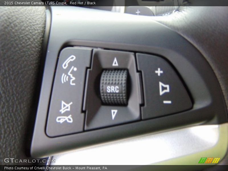 Controls of 2015 Camaro LT/RS Coupe