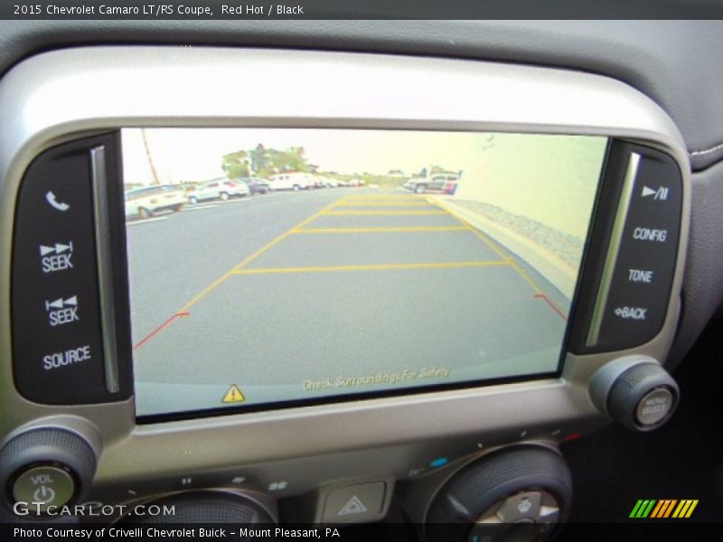 Red Hot / Black 2015 Chevrolet Camaro LT/RS Coupe