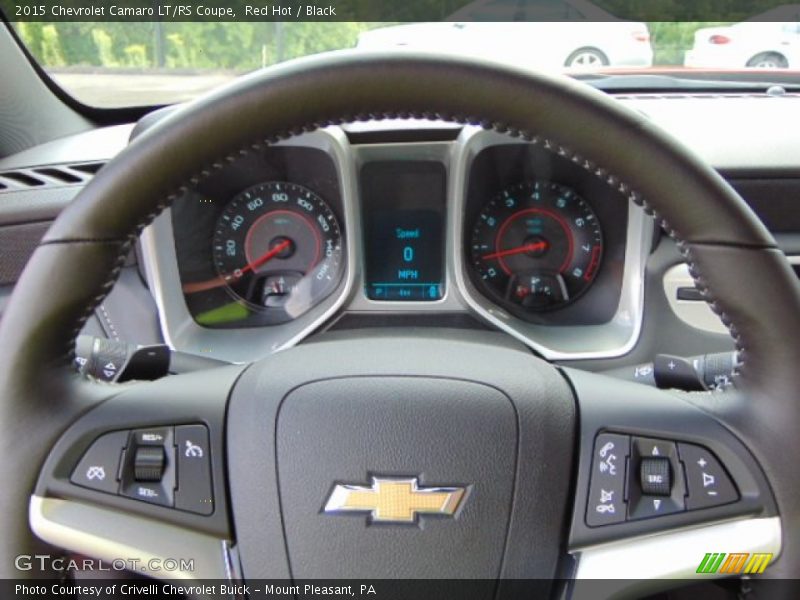 Red Hot / Black 2015 Chevrolet Camaro LT/RS Coupe