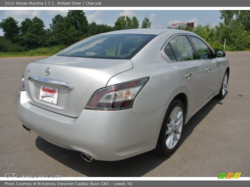 Brilliant Silver / Charcoal 2013 Nissan Maxima 3.5 S