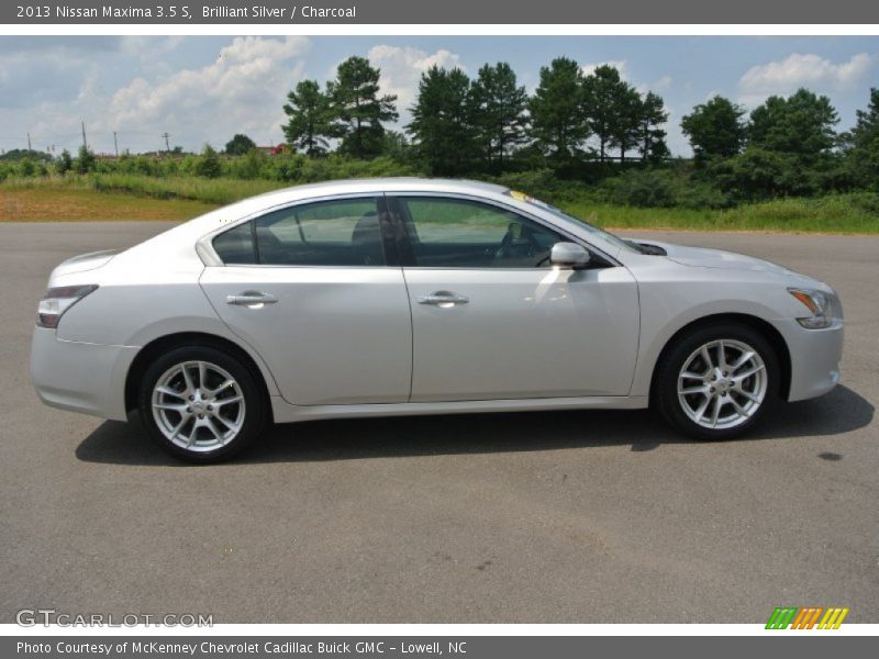 Brilliant Silver / Charcoal 2013 Nissan Maxima 3.5 S