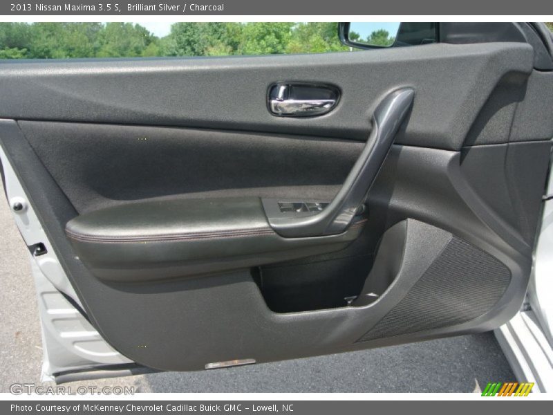 Brilliant Silver / Charcoal 2013 Nissan Maxima 3.5 S