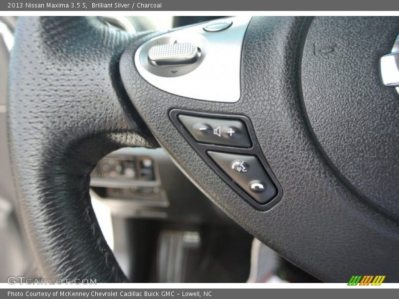 Brilliant Silver / Charcoal 2013 Nissan Maxima 3.5 S