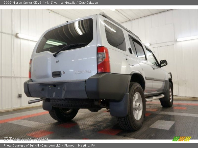 Silver Ice Metallic / Gray Celadon 2002 Nissan Xterra XE V6 4x4