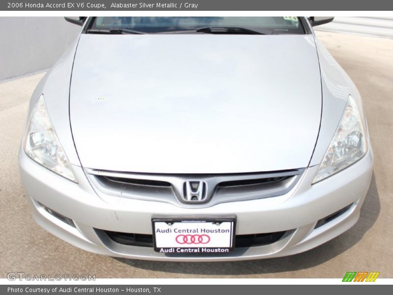 Alabaster Silver Metallic / Gray 2006 Honda Accord EX V6 Coupe