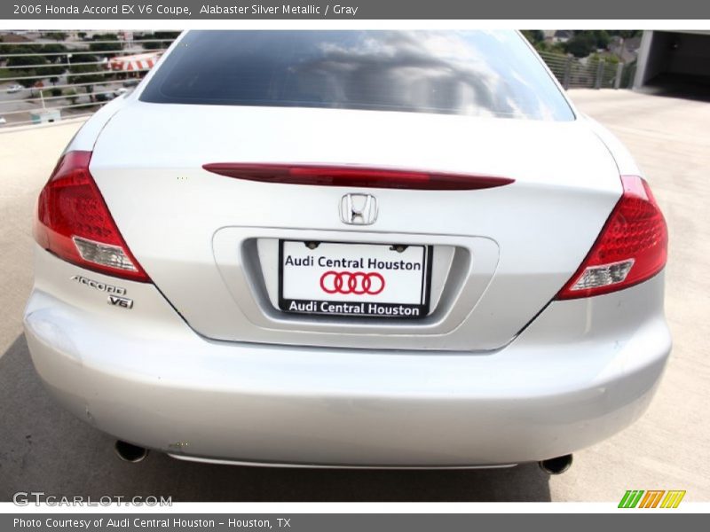 Alabaster Silver Metallic / Gray 2006 Honda Accord EX V6 Coupe