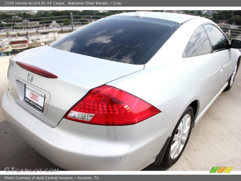 Alabaster Silver Metallic / Gray 2006 Honda Accord EX V6 Coupe