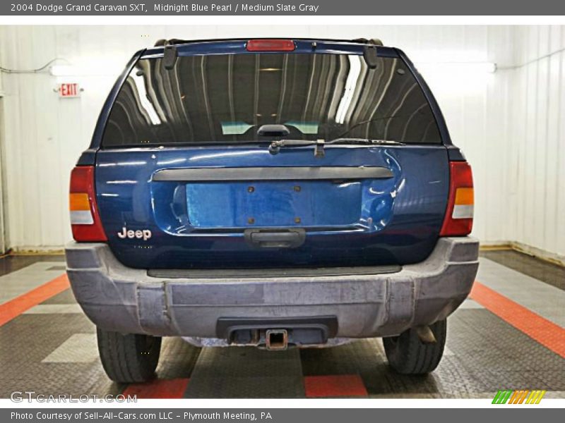 Midnight Blue Pearl / Medium Slate Gray 2004 Dodge Grand Caravan SXT