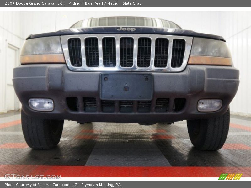 Midnight Blue Pearl / Medium Slate Gray 2004 Dodge Grand Caravan SXT