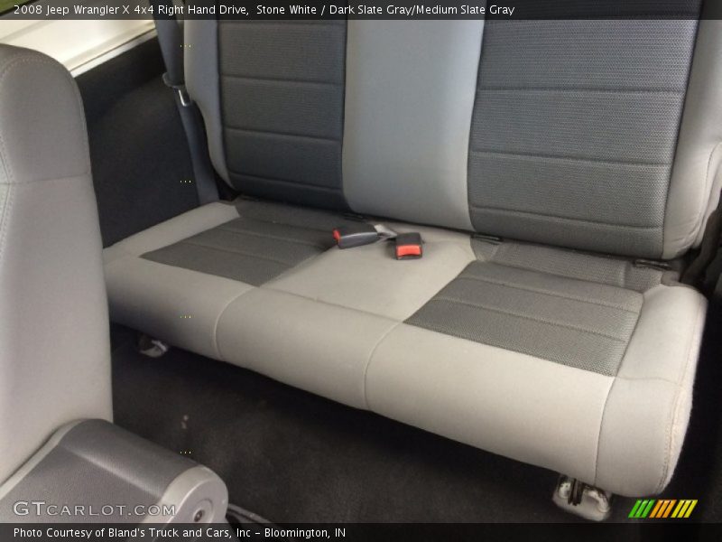 Stone White / Dark Slate Gray/Medium Slate Gray 2008 Jeep Wrangler X 4x4 Right Hand Drive