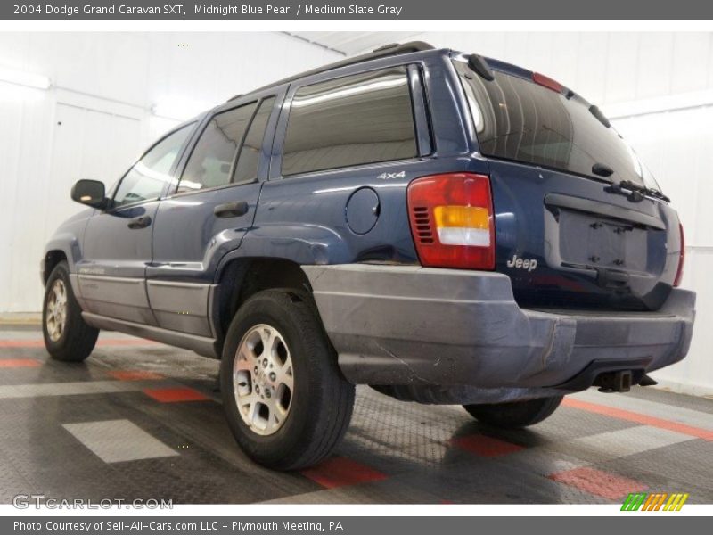 Midnight Blue Pearl / Medium Slate Gray 2004 Dodge Grand Caravan SXT