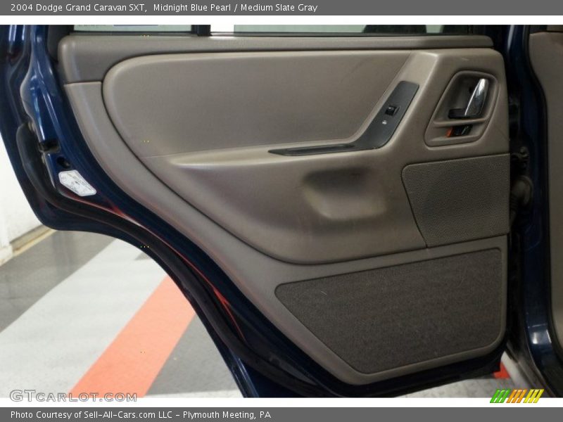 Midnight Blue Pearl / Medium Slate Gray 2004 Dodge Grand Caravan SXT