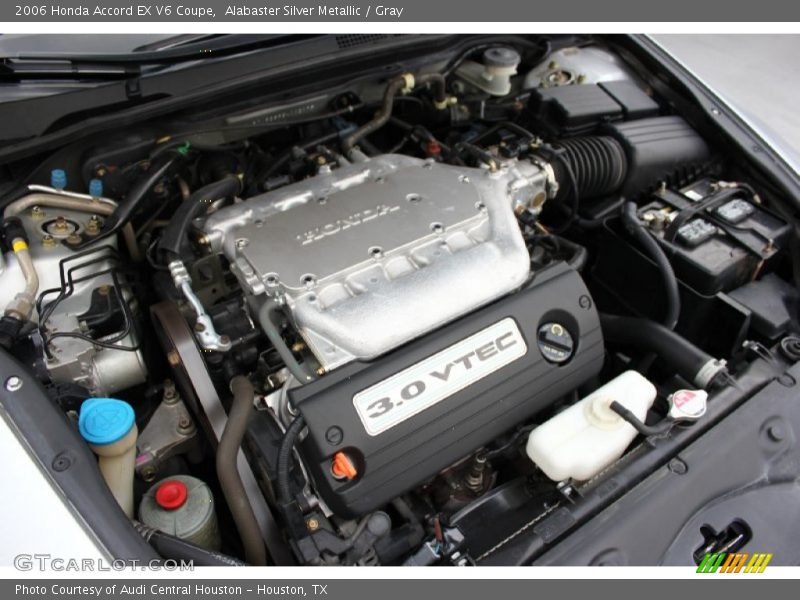 Alabaster Silver Metallic / Gray 2006 Honda Accord EX V6 Coupe