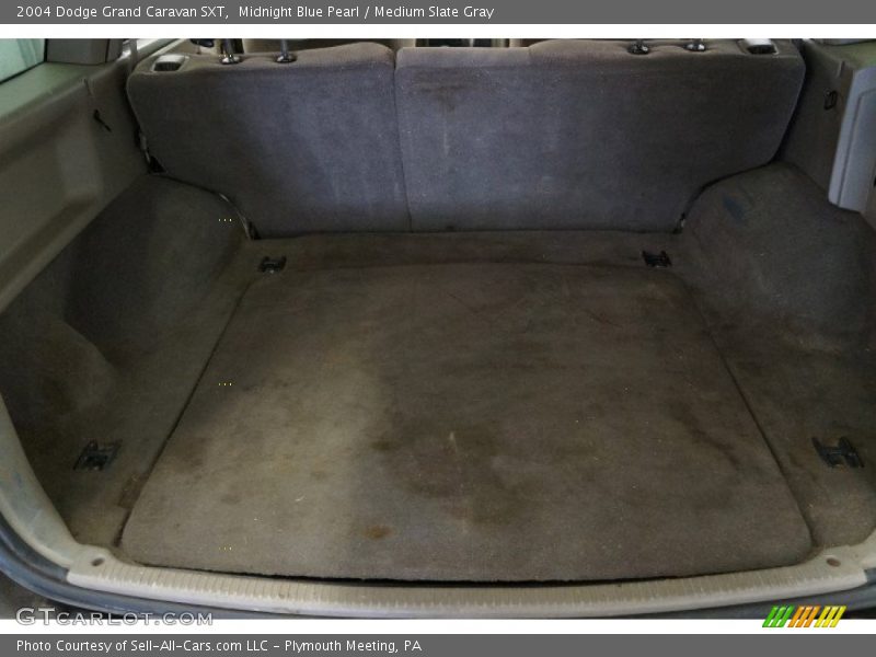 Midnight Blue Pearl / Medium Slate Gray 2004 Dodge Grand Caravan SXT