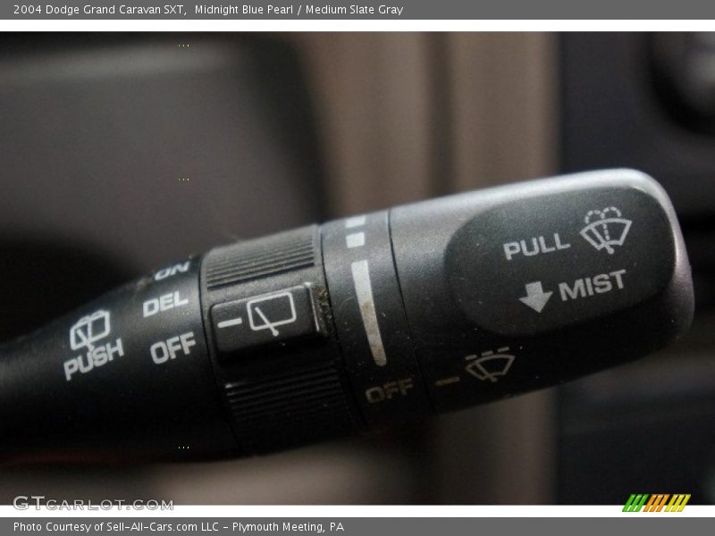 Midnight Blue Pearl / Medium Slate Gray 2004 Dodge Grand Caravan SXT