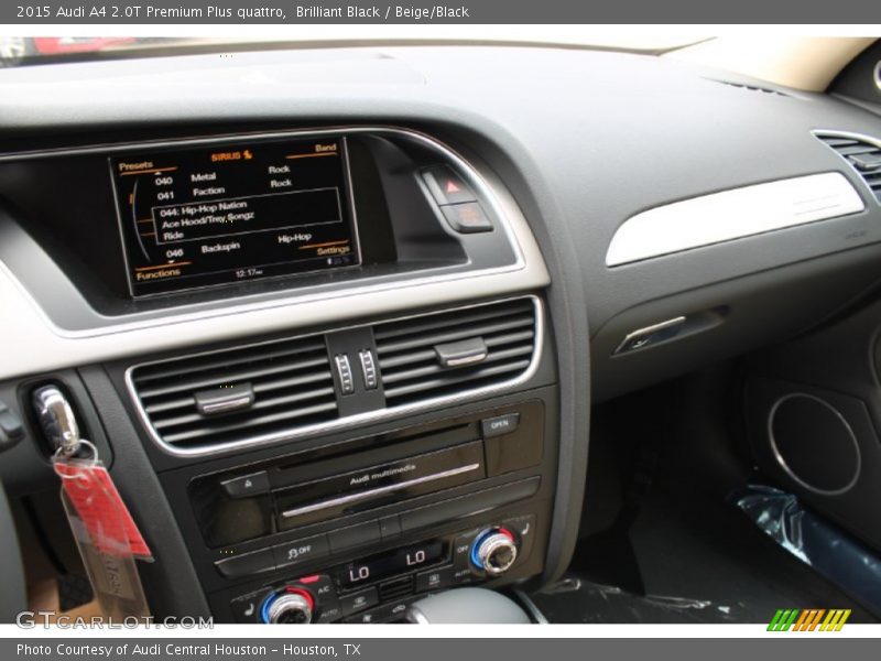 Brilliant Black / Beige/Black 2015 Audi A4 2.0T Premium Plus quattro