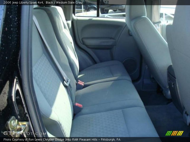 Black / Medium Slate Gray 2006 Jeep Liberty Sport 4x4
