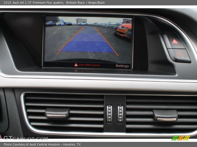 Brilliant Black / Beige/Black 2015 Audi A4 2.0T Premium Plus quattro