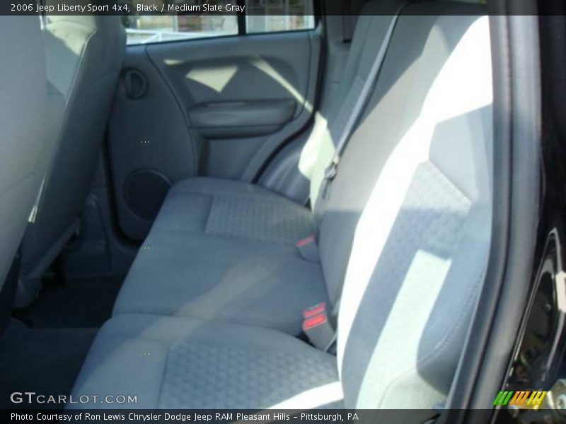 Black / Medium Slate Gray 2006 Jeep Liberty Sport 4x4
