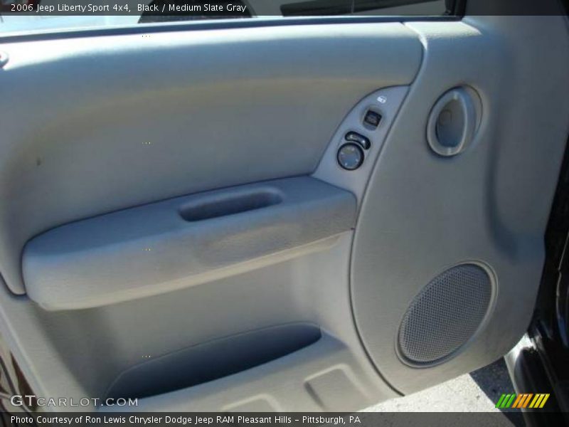 Black / Medium Slate Gray 2006 Jeep Liberty Sport 4x4