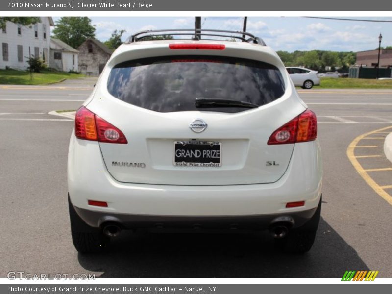Glacier White Pearl / Beige 2010 Nissan Murano S