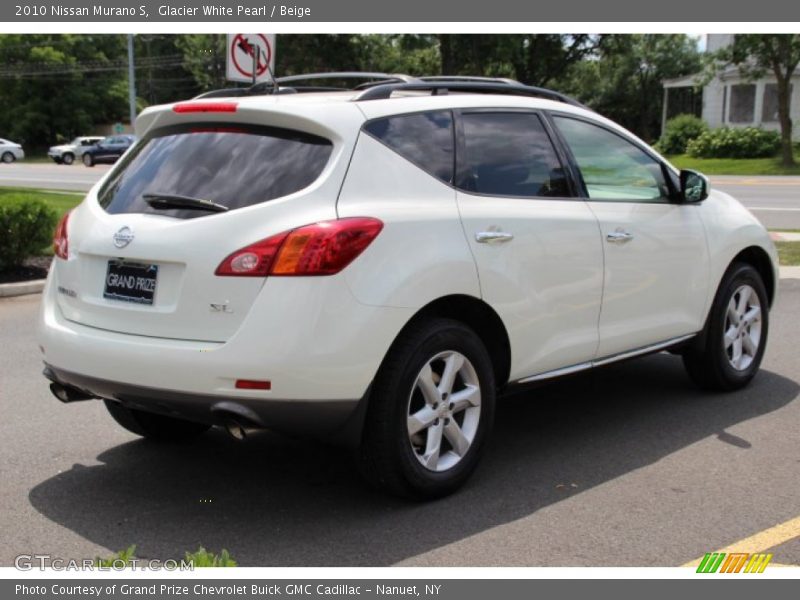 Glacier White Pearl / Beige 2010 Nissan Murano S