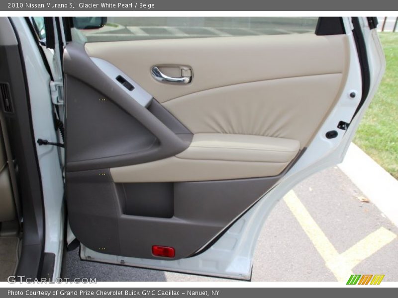 Glacier White Pearl / Beige 2010 Nissan Murano S
