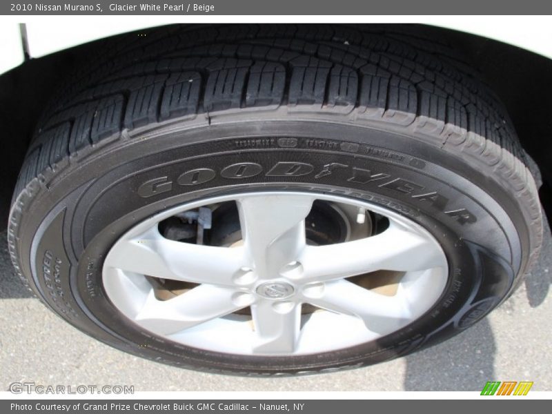 Glacier White Pearl / Beige 2010 Nissan Murano S