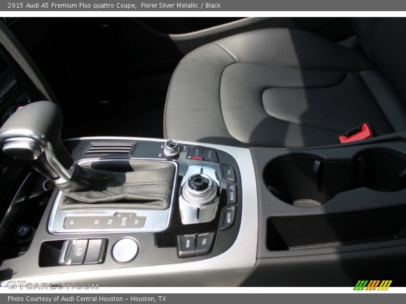 Floret Silver Metallic / Black 2015 Audi A5 Premium Plus quattro Coupe