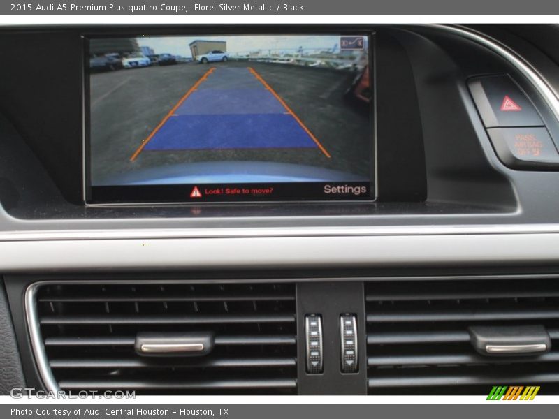 Floret Silver Metallic / Black 2015 Audi A5 Premium Plus quattro Coupe